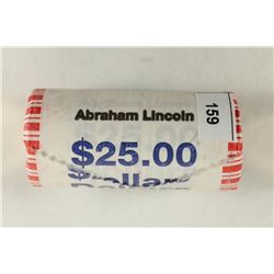 $25 ROLL OF 2010 ABRAHAM LINCOLN PRESIDENTIAL