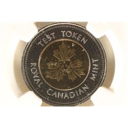 (2004) CANADA $2 TEST TOKEN TTS-4 NGC MS65