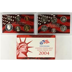 2004 US SILVER PROOF SET (WITH BOX)