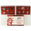 Image 2 : 2004 US SILVER PROOF SET (WITH BOX)