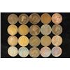 Image 2 : 20 ASSORTED 1861-1967 GREAT BRITAIN LARGE PENNIES