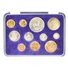 Image 1 : 1955 SOUTH AFRICAN 11 COIN PROOF SET 1/2 POUND