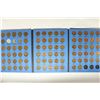 Image 2 : 2 LINCOLN CENT ALBUMS 1941-UP (71 COINS) AND
