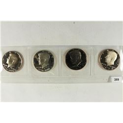 1976-S, 1976-S (SILVER), 1977-S & 1978-S PROOF