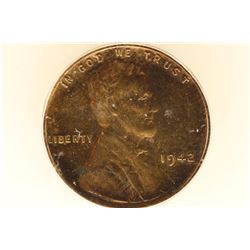 1942 LINCOLN CENT ICG PR63RB