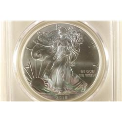 2018 AMERICAN SILVER EAGLE PCGS MS69