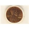 Image 1 : 1972 LINCOLN CENT PCGS MS63RD