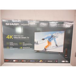 50" SHARPS ULTRA HD TELEVISION