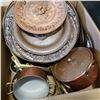 Image 2 : COPPER POTS AND LIDS AND PLAQUES