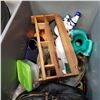 Image 2 : TOTE OF ESTATE GOODS, PURSES, FIGURES, ETC