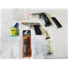 Image 1 : 2 BB PISTOLS, LOADER, AND BBS