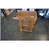 Image 1 : MAPLE KITCHEN CART BUTCHER BLOCK TOP
