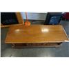 Image 1 : WALNUT COFFEE TABLE