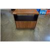 Image 1 : ROLLING STAND W/ CUPBOARD
