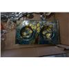 Image 2 : LOT OF ANTIQUE COLLECTIBLES, ROGERS PLATTER, MAHOGANY TURTLE, ETC