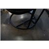 Image 8 : BRAND NEW OUTDOOR DOUBLE FOLDABLE HANGING CHAIR W/ LIGHT GREY CUSHIONS - RETAIL $1629.99 AND RATED F