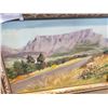 Image 2 : D VILJEON PAINTING TABLE MOUNTAIN OIL ON BOARD