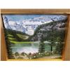 Image 2 : J STENGE MOUNTAIN LAKE PAINTING OIL ON BOARD