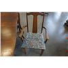 Image 2 : VINTAGE DINING TABLE W/ 4 CHAIRS