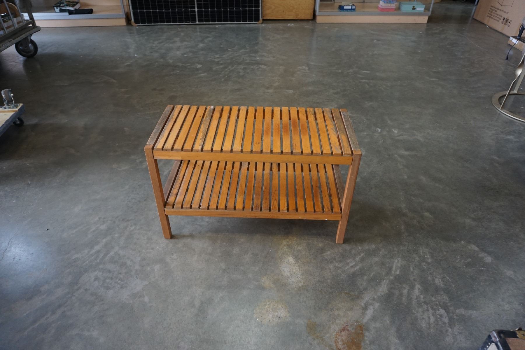 VINTAGE 2 TIER BENCH