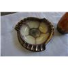 Image 2 : WEST GERMAN ASHTRAY AND CROWN DUCAL VASE