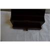 Image 2 : MAHOGANY DESK ORGANIZER AND SMALL WOOD BOX