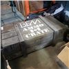 Image 1 : BEAM AMMO CRATE W/ HALLOWEEN DECOR 40 X 22 X 13 INCH CRATE