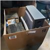 Image 1 : JVC SUB, 2 SPEAKERS, AND KEY BOARDS