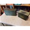 Image 1 : 2 METAL AMMO BOXES