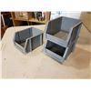 Image 2 : APPROX 35 GREY PARTS BINS