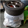 Image 1 : SET OF 4 16 INCH 6 BOLT RIMS AND 4 YOKOHAMA 205/45 R16 TIRES