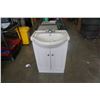 Image 1 : BATHROOM SINK ON CABINET