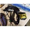 Image 2 : MOUNTAIN CLIMBING BELT, BOREAL FUSION 3 CLIMBING SHOES, HELMET, AND BADMINTON/VOLLEYBALL SET