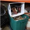 Image 2 : LARGE LOT OF ESTATE GOODS, TOOLS, LIGHBULBS, WIRE SHELVING, ETC