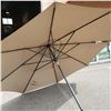 Image 2 : 10FT PROSHADE TAN TILTING PATIO UMBRELLA MINOR SCORTH MARK