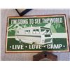Image 2 : 2 TIN SIGNS AND MOOSE HEAD BOTTLE OPENER