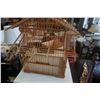 Image 2 : WOOD BIRD CAGE DECORATION