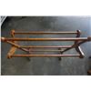 Image 2 : OAK BARLEY TWIST BLANKET RACK