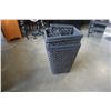 Image 2 : BLACK WOVEN HAMPERS AND SMALL SHELF