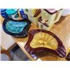 Image 2 : 2 BLUE MOUNTAIN STYLE ASH TRAYS AND TOBACCO CONTAINERS