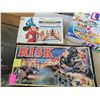 Image 2 : 5 VINTAGE GAMES - RISK, MONOPOLY, GAME OF LIFE, JR TRVIAL, DISNEY