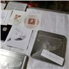 Image 2 : 4 SETS OF 1999-2000 MILLENNIUM KEEP SAKE STAMPS AND COIN