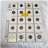 Image 1 : 20 CANADIAN NICKELS 1950 TO 1969 ALL DATES
