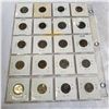 Image 3 : 20 CANADIAN NICKELS 1950 TO 1969 ALL DATES