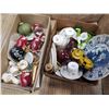 Image 1 : LOT OF CHINA CUPS, SAUCERS, SALT AND PEPPERS, AND LIDDED DISHES