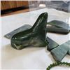 Image 4 : BC JADE CARVINGS, PIECES, AND NECKLACE