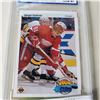 Image 2 : ROOKIE CARD SERGEI FEDEROV 1990/91 UPPER DECK GRADED GEMMINT 10