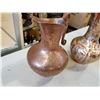 Image 2 : COPPER VASE AND HAMMERED COPPER PITCHER