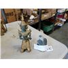 Image 1 : HEAVY BUDHA STATUE AND CARVED SIGNED STONE EAGLE