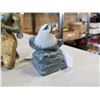 Image 2 : HEAVY BUDHA STATUE AND CARVED SIGNED STONE EAGLE